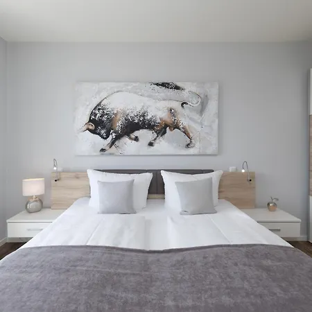 5 Sterne Anastasia In Der Hafenresidenz - Sauna Und Seeblick Apartamento *